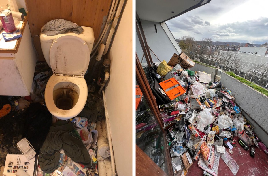 Photos du studio de Liège